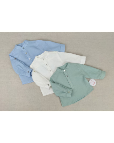 Camisa lino polera