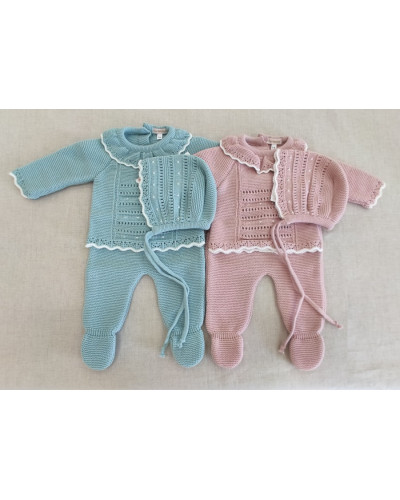 Conjunto lana capota