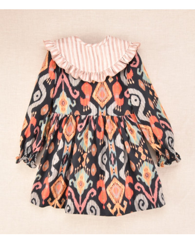 Vestido estampado cocote