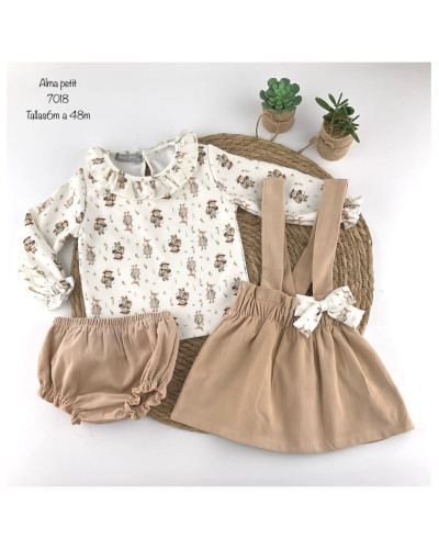 Conjunto 3 piezas ositos