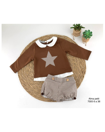 Conjunto estrella vichy