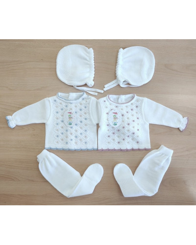 Conjunto lana con capota