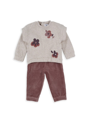 Conjunto flores pana