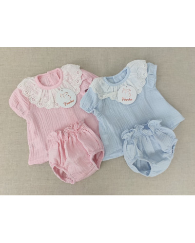 Conjunto mini  bambula