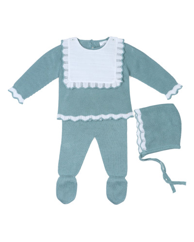 Conjunto polaina caramelo