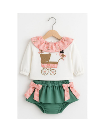 Conjunto bebé carro