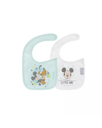 Baberos impermeables Mickey Mouse.