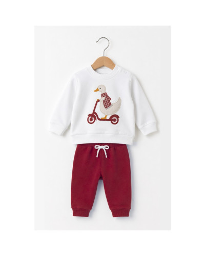 Conjunto pato bufanda