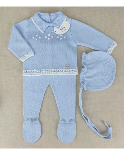Conjunto hilo con capota