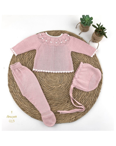 Conjunto bebe hilo