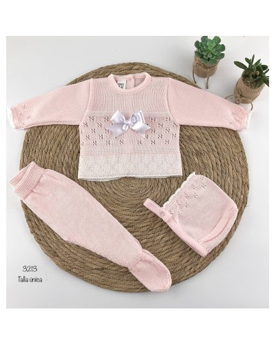 Conjunto bebe hilo