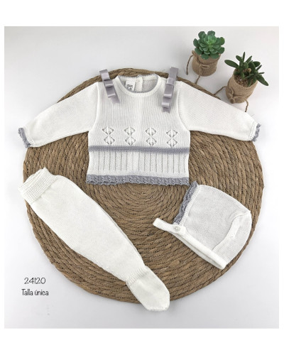 Conjunto bebe hilo