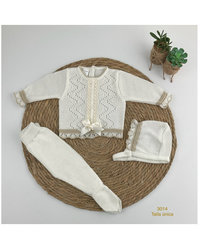 Conjunto bebe hilo