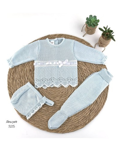 Conjunto bebe hilo