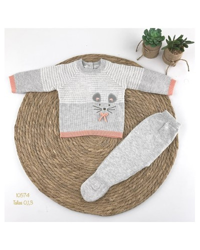 Conjunto bebe hilo