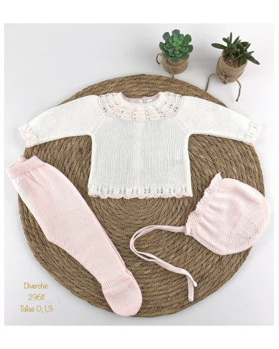 Conjunto bebe hilo