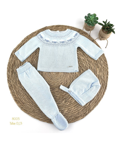 Conjunto bebe hilo