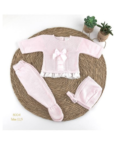 Conjunto bebe hilo