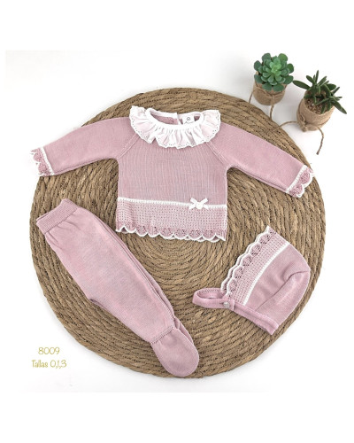 Conjunto bebe hilo