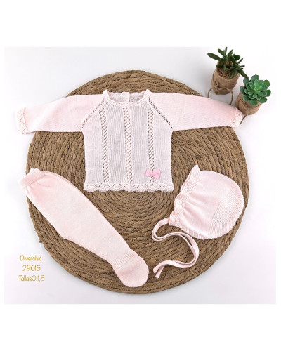 Conjunto bebe hilo