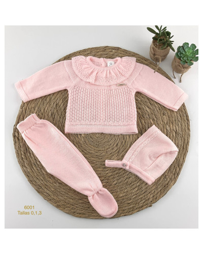 Conjunto bebe hilo