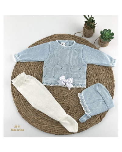 Conjunto bebe hilo