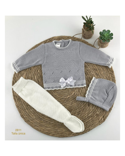 Conjunto bebe hilo