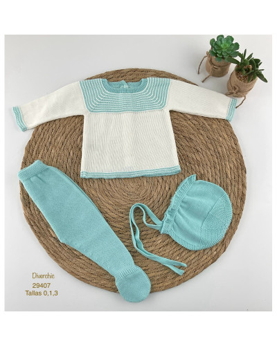 Conjunto bebe hilo