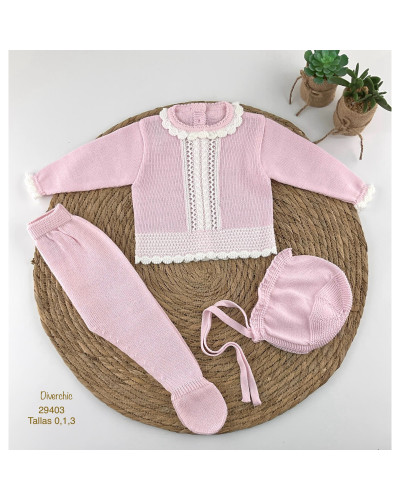 Conjunto bebe hilo