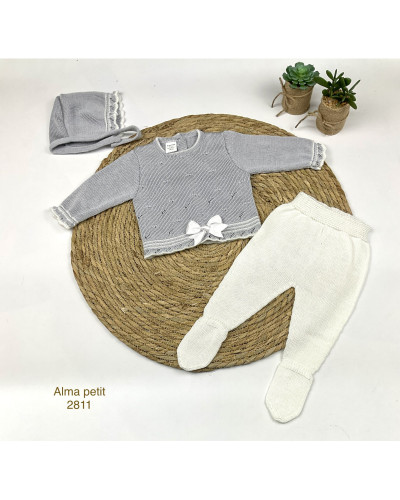 Conjunto bebe hilo