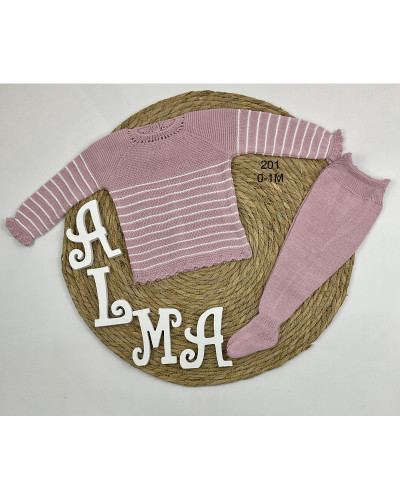 Conjunto bebe hilo