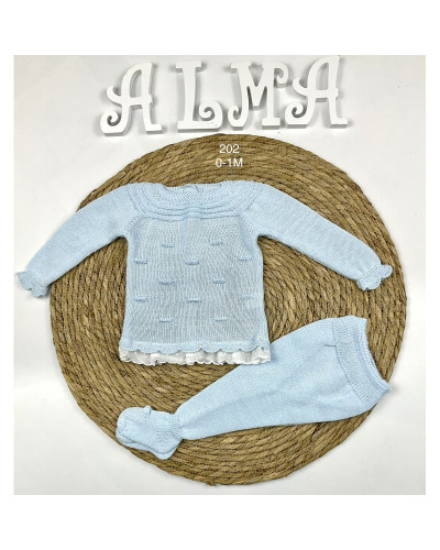 Conjunto bebe hilo