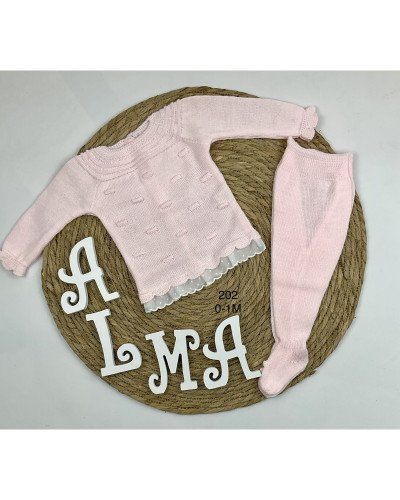 Conjunto bebe hilo