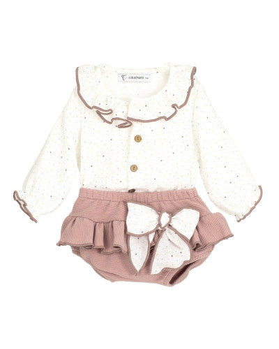 Conjunto Calamaro rosa
