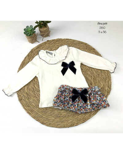 Conjunto braguita colorines