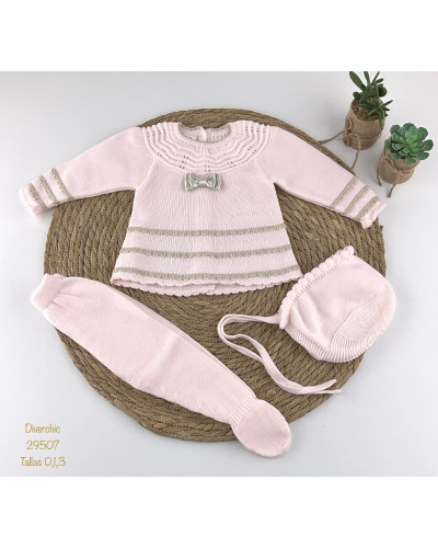 Conjunto bebe lana