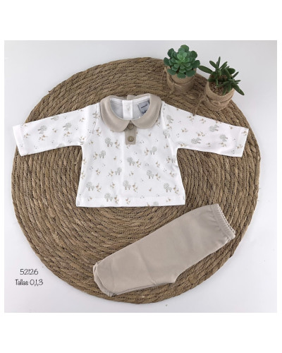 Conjunto polaina patos