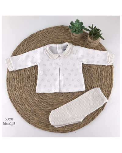 Conjunto polaina pajaritos