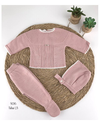 Conjunto lana capota